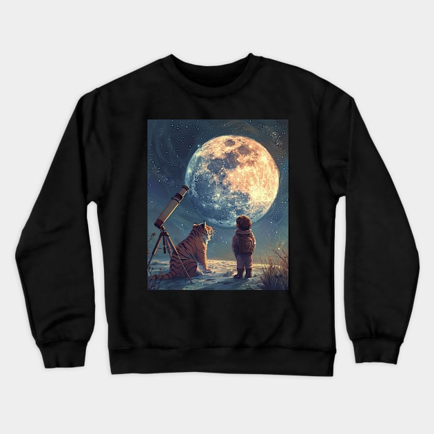 The Calvin and Hobbes Guide to Life Crewneck Sweatshirt by Church Green